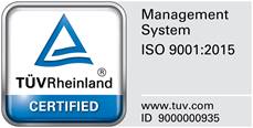 iso 9001:2015 CERTIFIED